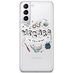 ERT GROUP mobiltelefonfodral för Samsung S21 PLUS originalt och officiellt licensierat Harry Potter mönster 242 optimalt anpassad till formen på mobiltelefonen, gedeeltelijk transparant