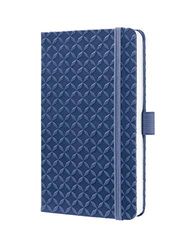 SIGEL JN100 Libreta Jolie, tamaño similar al formato DIN A6, rayada, tapa dura, color azul oscuro