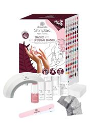 Alessandro Striplac Peel Or Soak Kit de démarrage de vernis à ongles LED basique - Fleur Crown - Pour des ongles parfaits en 15 minutes