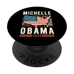 Michelle Obama 2028 Presidential Elections Democrats PopSockets Adhesive PopGrip