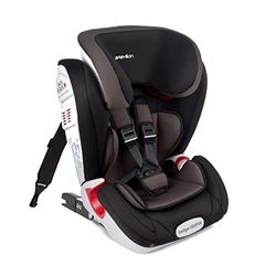 BABYLON Indigo Isofix autostoel kind. Autostoelen voor kinderen 9-36 kg (1 tot 12 jaar). Kinderzitje auto met isofix. Autostoeltje met Top Tether 5 punts veiligheidsgordel ECE R44/04 witte/grijs