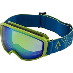 TECNOPRO Ten-Seven Revo Skibril voor heren, groen/blauw, 2