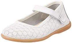 Conguitos Helix, Mocasín Plano Niñas, Blanco, 22 EU