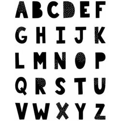 Artemio Set Tamp Clear Jolies Comptines Alphabet