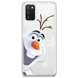 ERT GROUP mobiltelefonfodral för Samsung A03S originalt och officiellt licensierat Disney mönster Olaf 002 optimalt anpassad till formen på mobiltelefonen, gedeeltelijk transparant