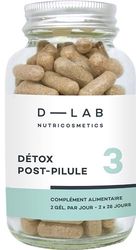 D-LAB | Détox Post-Pilule | Arrêter la Pilule en toute Sérénité | Rétablit l'Équilibre Hormonal | Améliore le Confort Menstruel | Favorise une Peau Saine | Détoxifie l'Organisme | Fabriqué en France