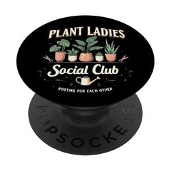 Giardinaggio del club sociale delle donne delle piante PopSockets PopGrip Adesivo