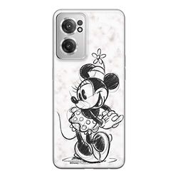 ERT GROUP mobiltelefonfodral för Oneplus NORD CE 2 originalt och officiellt licensierat Disney mönster Minnie 026 optimalt anpassad till formen på mobiltelefonen, fodral tillverkad av TPU-plast