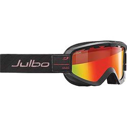 Julbo J80473145 Masque de Ski Mixte Adulte, Noir/Rouge