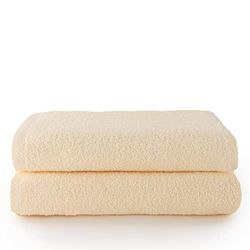Top Towels - Badhanddoeken - set van 2 handdoeken - 100% katoen - 500 g/m² - afmetingen 70 x 140 cm