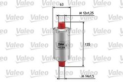 Valeo 587218 - Filtro Carburante