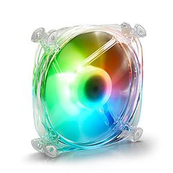 Sharkoon Shark Disc PWM RGB - Ventilador (120 x 120 x 25 mm)
