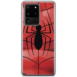 ERT GROUP Mobiltelefonskal för Samsung S20 Ultra original och officiellt licensierat Marvel-mönster Spider Man 013 perfekt anpassat till mobiltelefonens form, TPU-fodral
