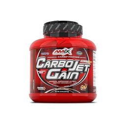 AMIX - Proteína en Polvo Carbojet Gain - Suplemento con Hidratos de Carbono-Proteína para Ganar Masa Muscular - Ideal para Atletas de Élite - Sabor Chocolate - 2,25 KG