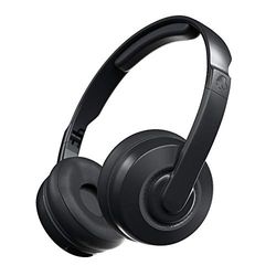 Skullcandy Cassette On-Ear trådlösa hörlurar, 22 timmar Batteritid, mikro, kompatibel med iPhone, Android och Bluetooth-enheter - svart