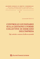 Controllo giudiziario su gestione e forme collettive esercizio impresa