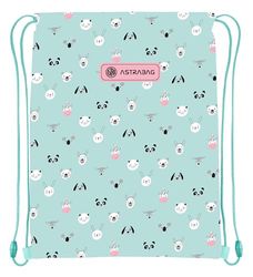 ASTRABAG Uniseks teddy panda etui voor kinderen