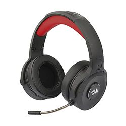 Victorynk Audifono Gamer Pelops 2.4G, 7.1, Wireless, 3.5mm, Nero/Rosso Redragon 8900-0090