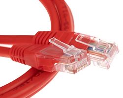 CDL Micro Twisted Pair High Signal Integrity Cat5e Patch Kabel 1.5m - Rood