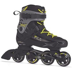 FILA SKATES 010621080 HOUDINI Inline skate Heren ZWART/GRIJS/LIME Maat 7