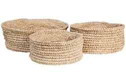 WEAVES - BASKETS SET 1/3 CROCHET WEAVING