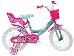 LOL Vélo EnfantTurquoise/Fushia/Blanc Taille 16"