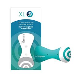 Paingone XL – électrodes de remplacement| Soulage vos douleurs au quotidien| épaule, cuisse, dos| soulagement douleurs chroniques ou musculaires| sans médicament| 2 unités