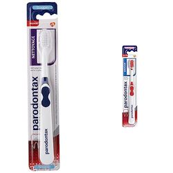 Parodontax Brosse À Dent Nettoyage Souple, Pour Les Dents Sensibles, Élimine La Plaque Dentaire & Brosse À Dents Douceur Extra Souple, Aide à Arrêter et Prévenir Le Saignement Des Gencives