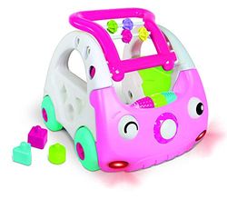 Infantino 930-216427-09 3-in-1 Senso Discovery Car, Pink, 1 Count (Pack of 1)
