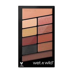 Wet n Wild - Color Icon 10 Pan Palette Ombretti Occhi Makeup - 10 Colori, Mix di Finish Shimmer e Matte per Look Giorno e Sera - Tenuta Estrema, Facile da Sfumare - Vegan - My Glamour Squad