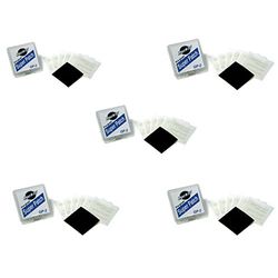 Park Tool GP-2 Pre-Glued Super Patch Puncture Repair Kits (Pack of 5) Kit Pack, 5 x Packs