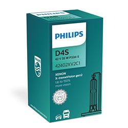 Philips D4S, effet LED, lumière blanche parfaite, jusqu'à 150% plus de Visibilité 42402 x v2 C1