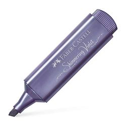 Faber-Castell 154678 - Evidenziatore TL 46, viola metallizzato, 1 pezzo