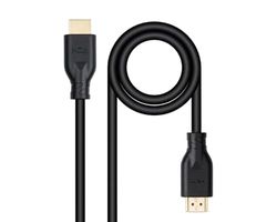 Velocraze HDMI-kabel - 7 m lange kabel 2.0, compatibel met 4K, zwart, ideaal voor de overdracht van high-definition audio en video.