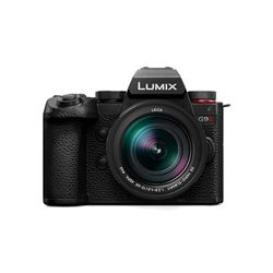 Panasonic LUMIX DC-G9M2LE Micro Four Thirds spegelfri kamera med Leica DG Vario-Elmarit 12-60 mm F2.8-4.0 lins, 25,2MP, 4K 120p/100p och 5.7K 30p/25p, fashybrid AF, Wi-Fi, Bluetooth, HDMI, svart