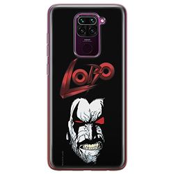 ERT GROUP mobiltelefonfodral för Xiaomi REDMI NOTE 9 originalt och officiellt licensierat DC mönster Lobo 005 optimalt anpassad till formen på mobiltelefonen, fodral tillverkad av TPU-plast