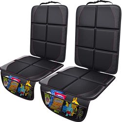 Gimars Protection Siege Voiture, 2 Pièces, Imperméable Housse Siege Voiture Enfant, Isofix Universelle, Protege Couvre Auto Bébé Animaux avec 2 Poches en Maille pour SUV Berline Coffre
