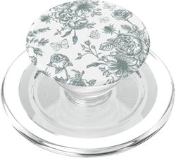 Trendy Apparel Vintage Floral Pattern PopSockets PopGrip para MagSafe