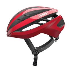 ABUS Aventor Racefiets Helm - Zeer goed geventileerde Fietshelm voor Professionele Wielrenners, voor Dames en Heren - Rood, Maat S