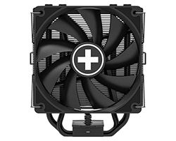 Xilence M705D Ventilateur CPU AMD et Intel Tower, AM5/AM4, LGA 1851/2066/2011/1700/1200/115X, TDP 220W, 2X Ventilateurs PWM Silencieux 120mm, idéal pour PC Gaming/Streaming/Render, Noir