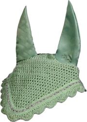 HKM Elisa Bonnet anti mouches Pistache Poney