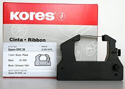Kores Farbband für EPSON ERC 28, Nylon, schwarz