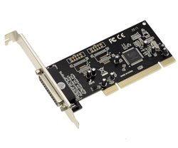 KALEA-INFORMATIQUE Carte contrôleur PCI vers Parallèle IEEE1284, Prise DB25. pour imprimante ou Scanner