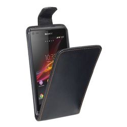 PEDEA vikbart fodral till Sony Xperia L – svart