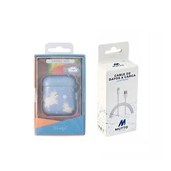 Pack Airpods Enhörningar + kabel USB-Lightning-data