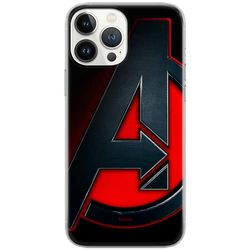 ERT GROUP mobiltelefonfodral för Iphone 13 PRO originalt och officiellt licensierat Marvel mönster Avengers 019 Vit optimalt anpassad till formen på mobiltelefonen, fodral tillverkad av TPU-plast
