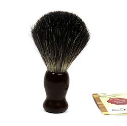 Golddachs Blaireau de rasage 100% poils de blaireau Marron