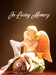 Guest Book: "Funeral Guest Book", "Memorial Guest Book For Girl’s Funeral Service", "Girl Angel in Bloom – A Rainbow Remembrance Book for Angel's in Heaven"