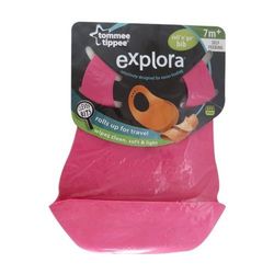 Tommee Tippee Explora Babete de plástico, cor rosa