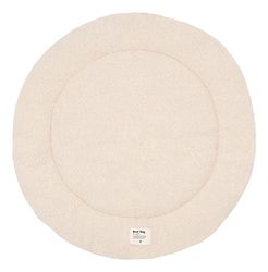 Jollein Boxkleed voor Baby's - Boucle, Naturel - Speelkleed Baby - Ø 95 cm - Crème